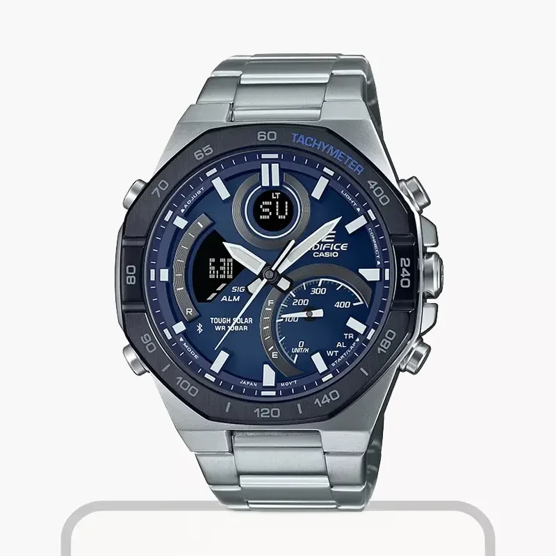 Casio Edifice Men’s Watch Tough Solar Bluetooth High-performance | ECB-950DB-2A